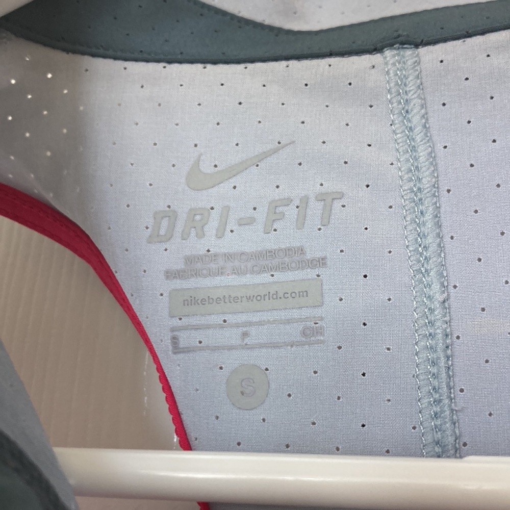 Nike Racerback Button Up Tank - Picture 2 of 4